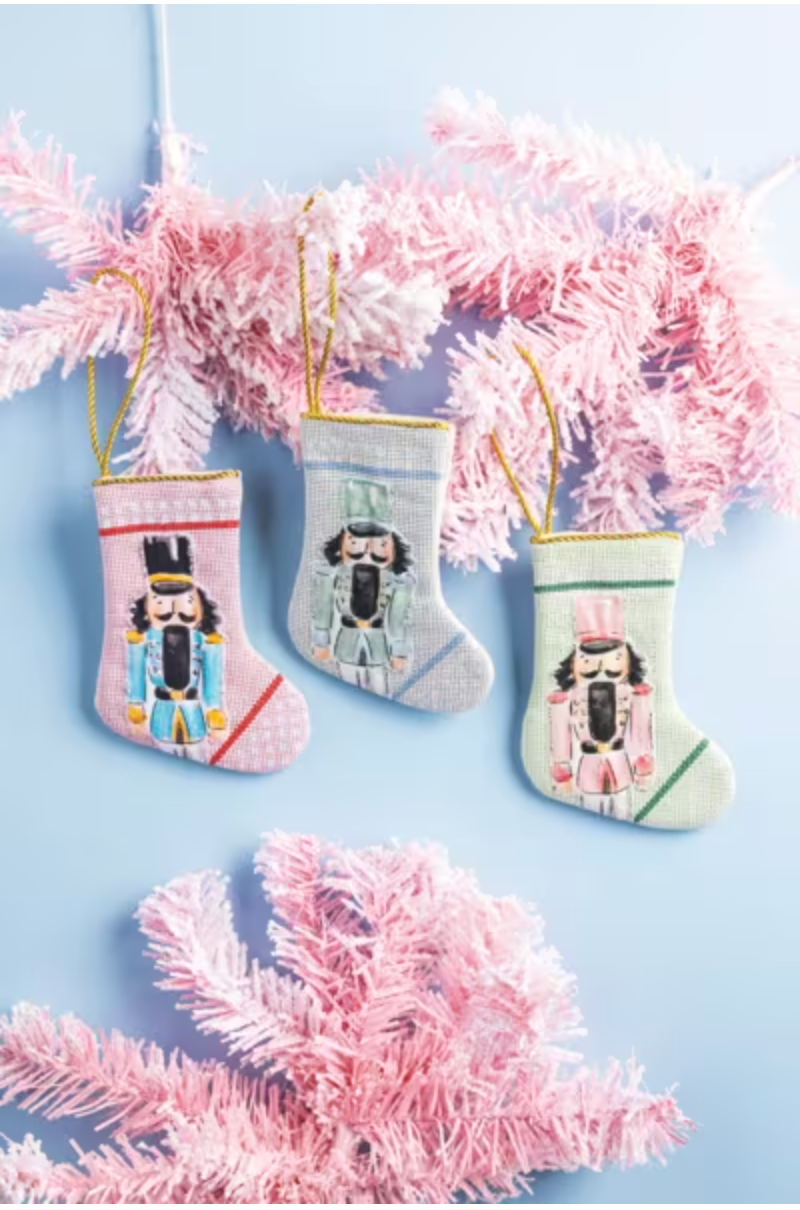 Mini Nutcracker Stockings