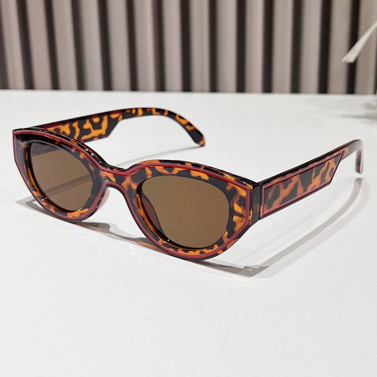Cat Eye Lined Sunglasses