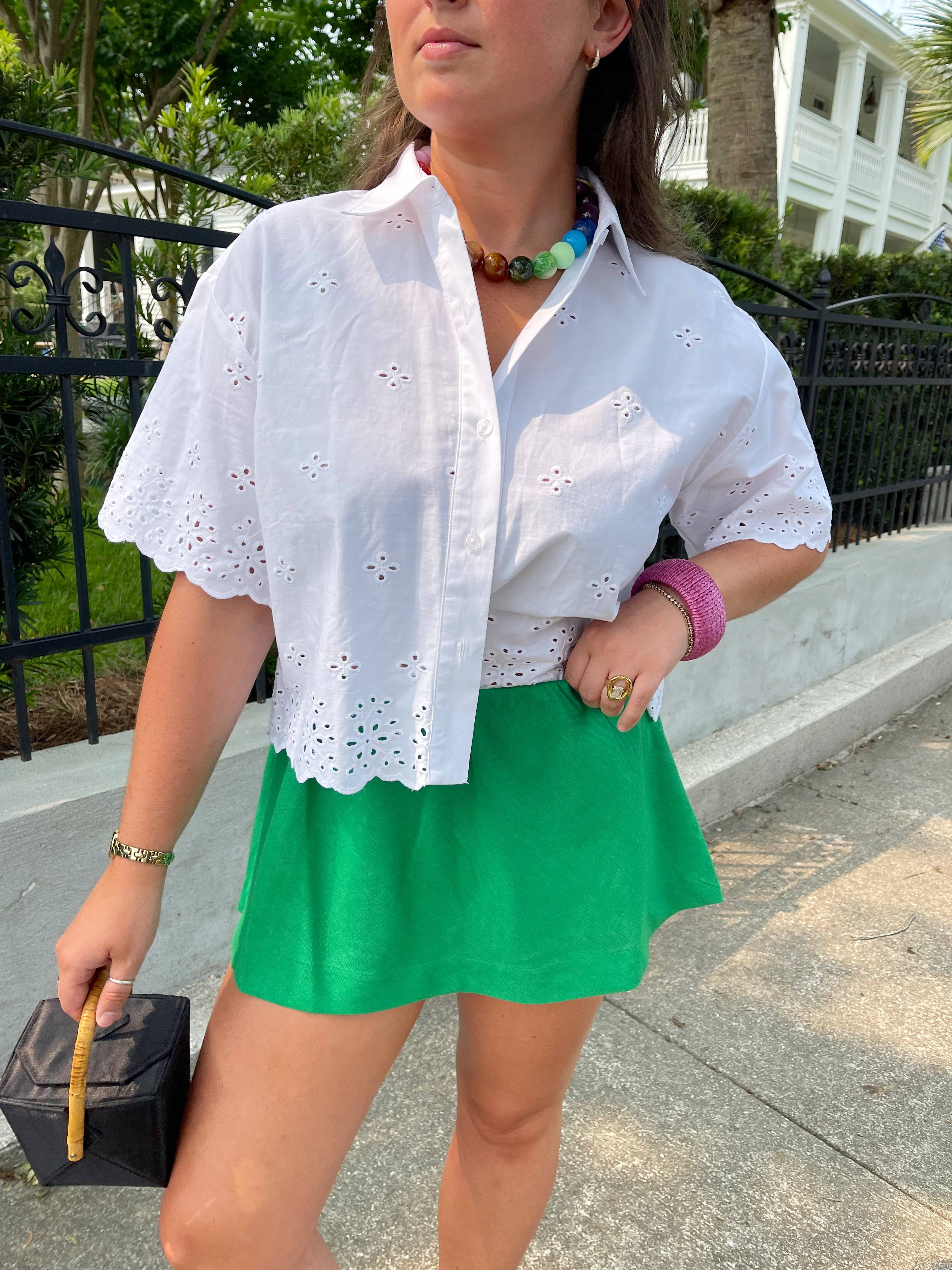 Chunky Beaded Necklace Happiness