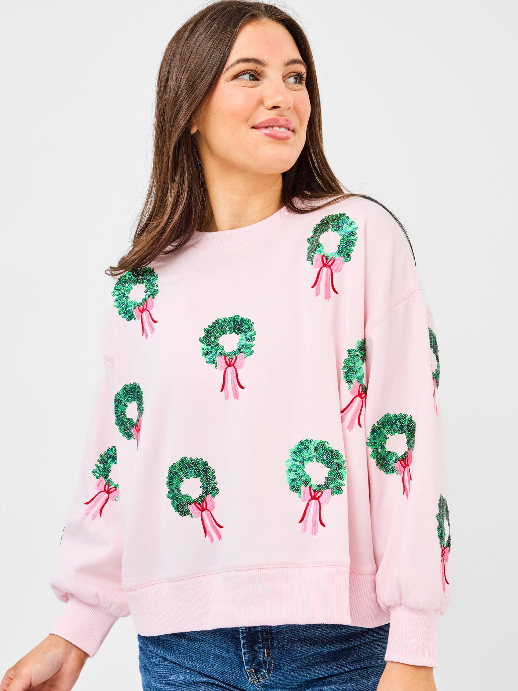 Millie Wreaths Sweatshirt