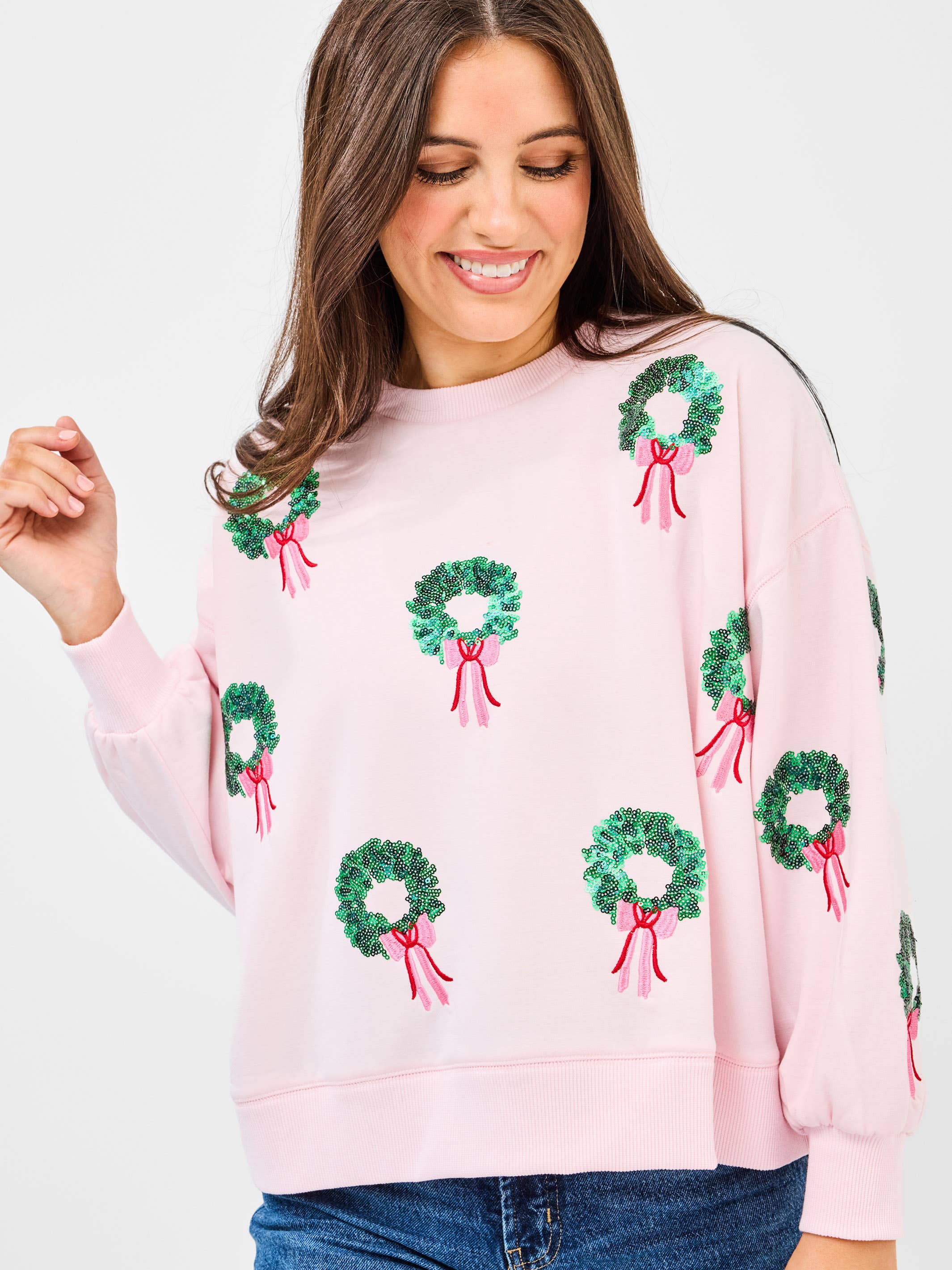 Millie Wreaths Sweatshirt