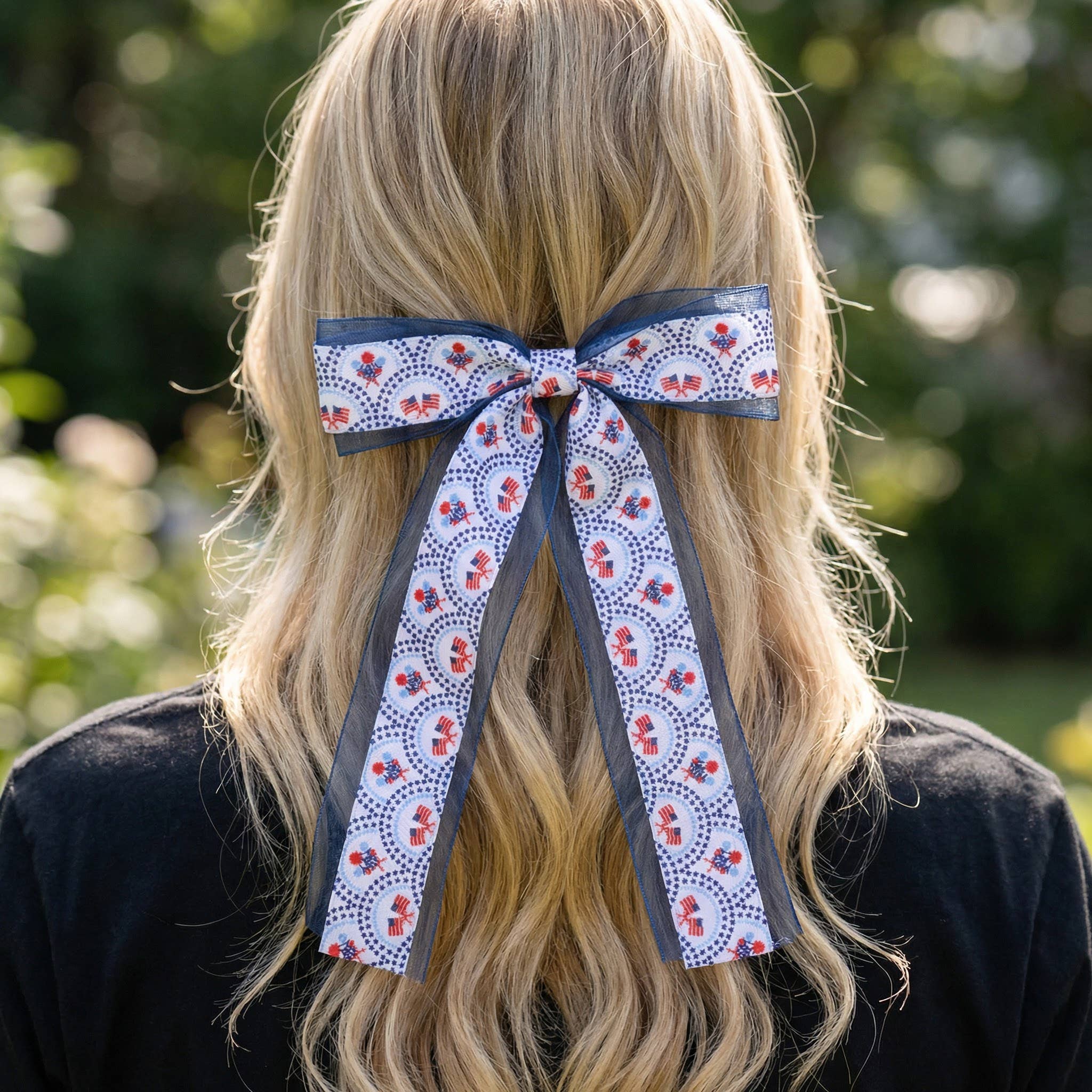 Hair Bow–All-American Darling