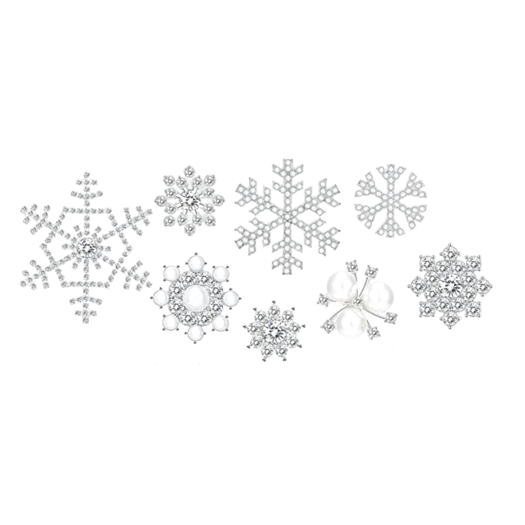 Snowflake Cheers Charms
