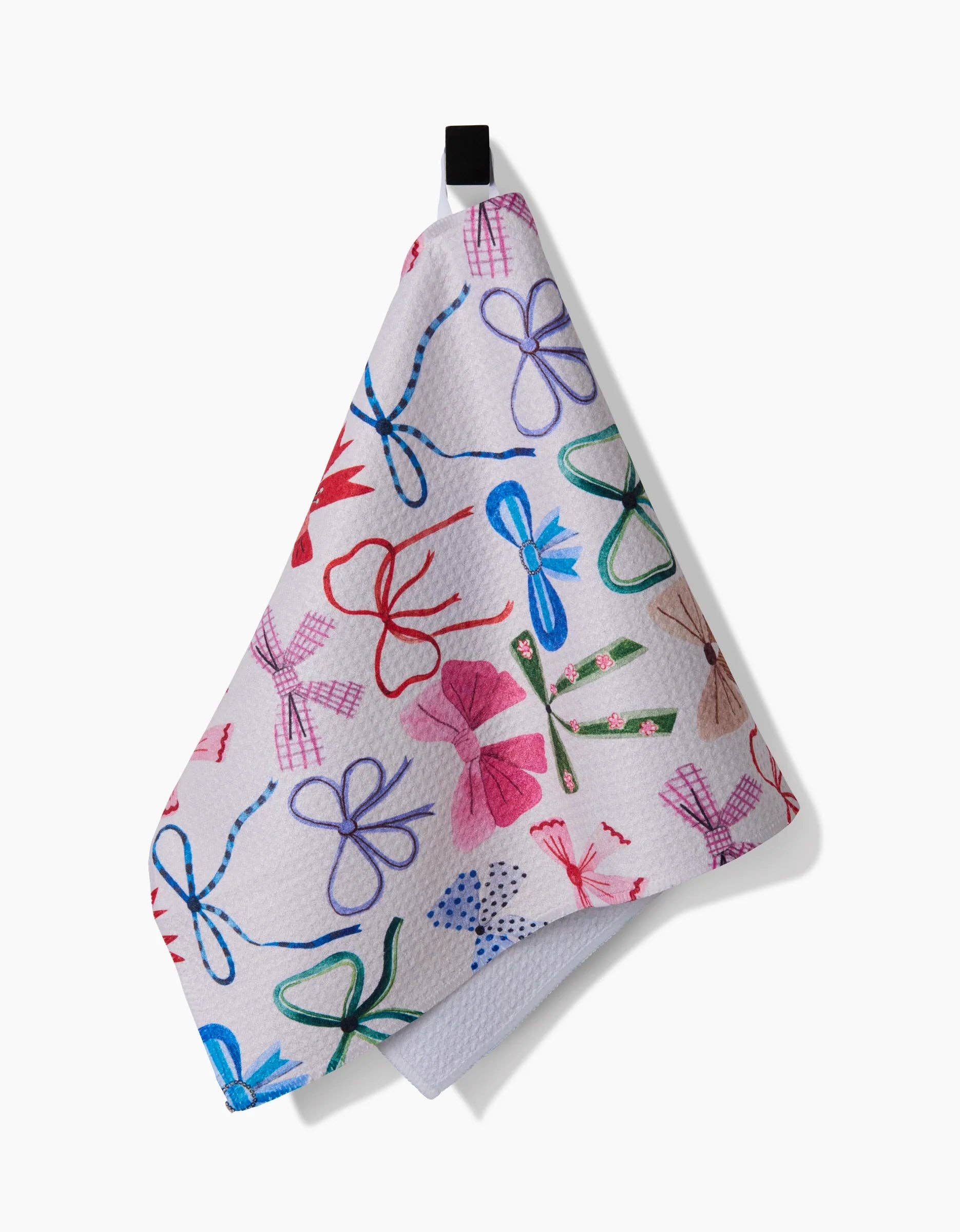 Bows Geometry Bar Towel