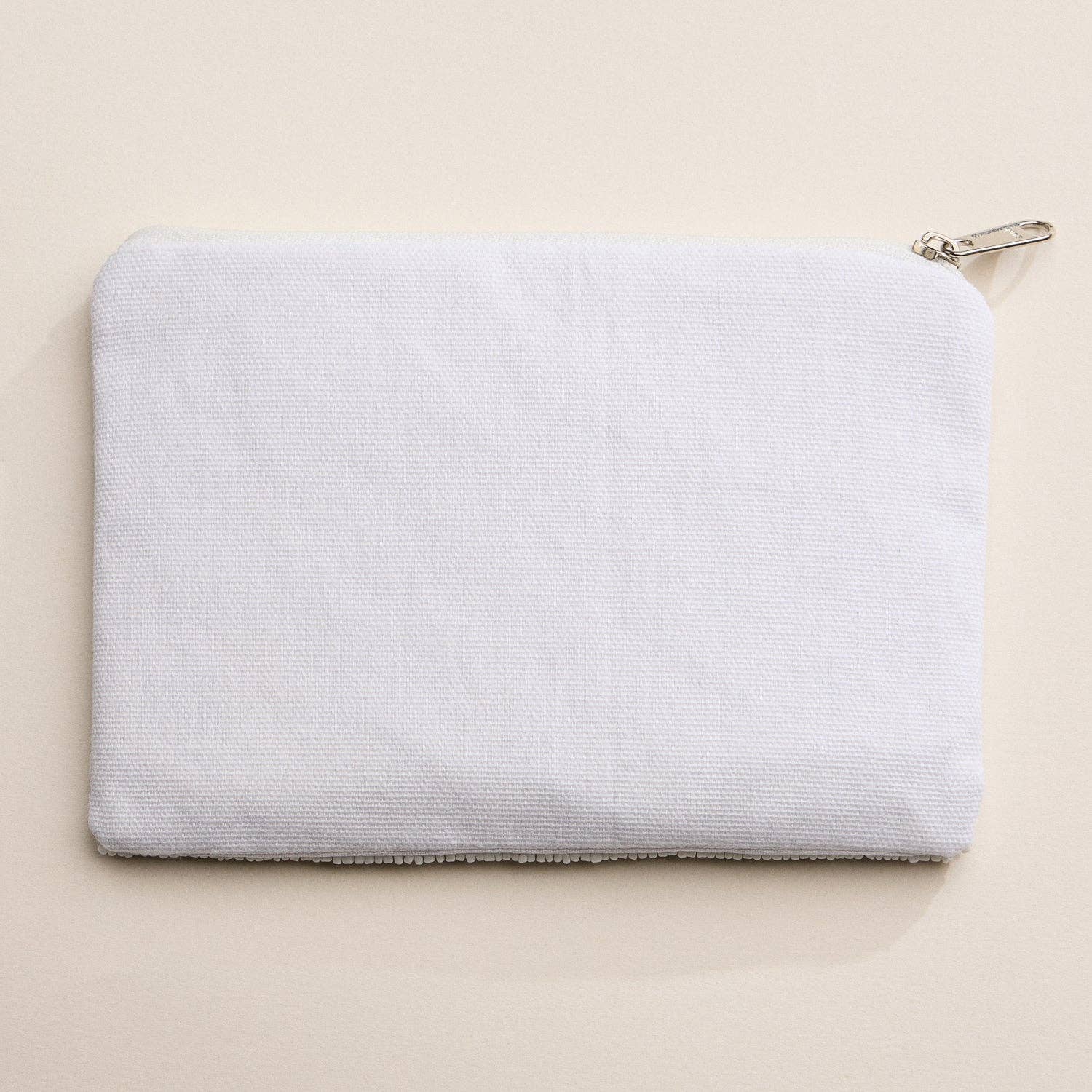 Yellow Bow Pencil Beaded Pouch