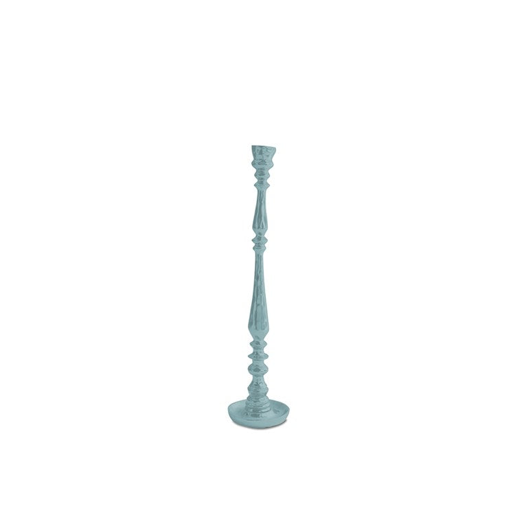 ENCANTO Crosby Medium Candlestick Holder (Turquois
