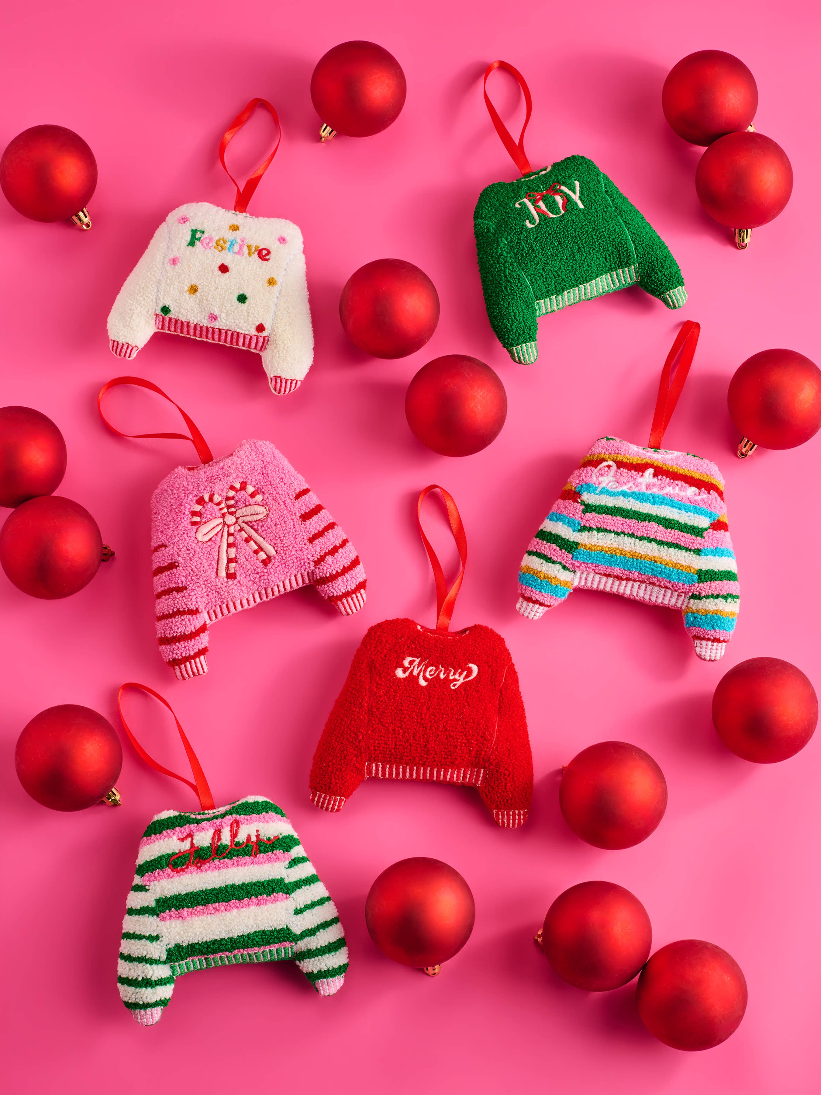 "Festive" Sweater Ornament
