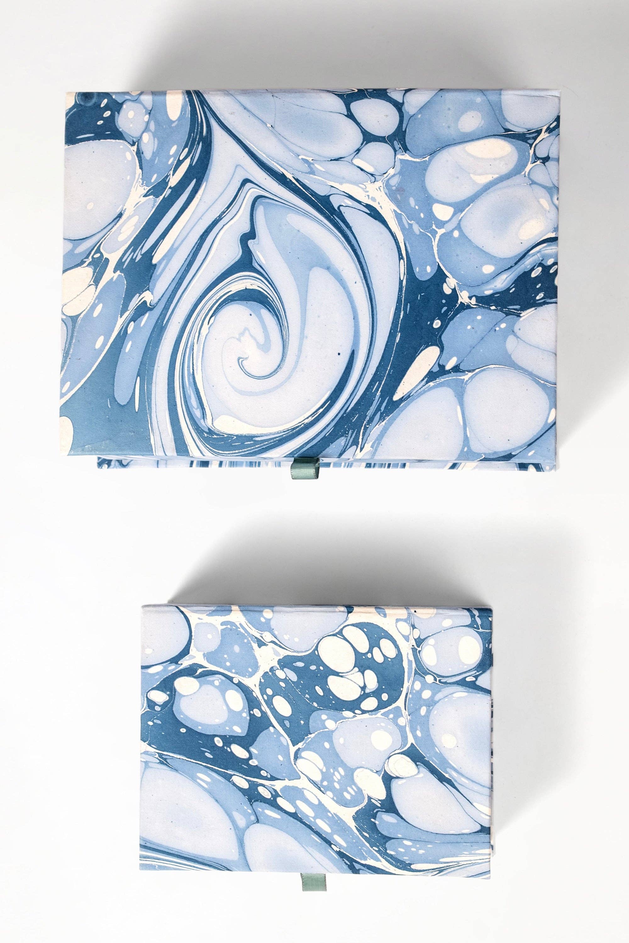 Marbled Keepsake Box Ocean Wave