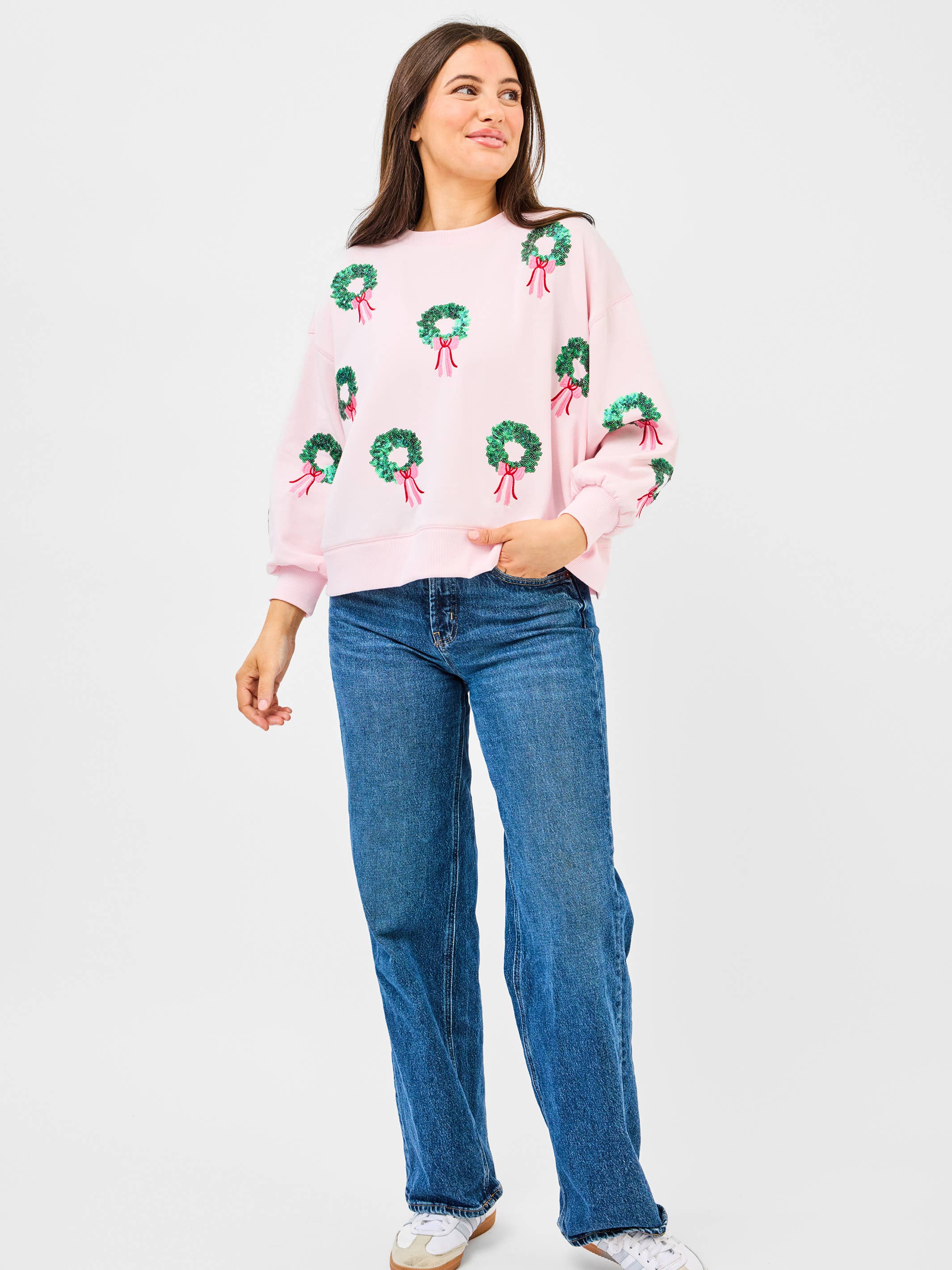 Millie Wreaths Sweatshirt