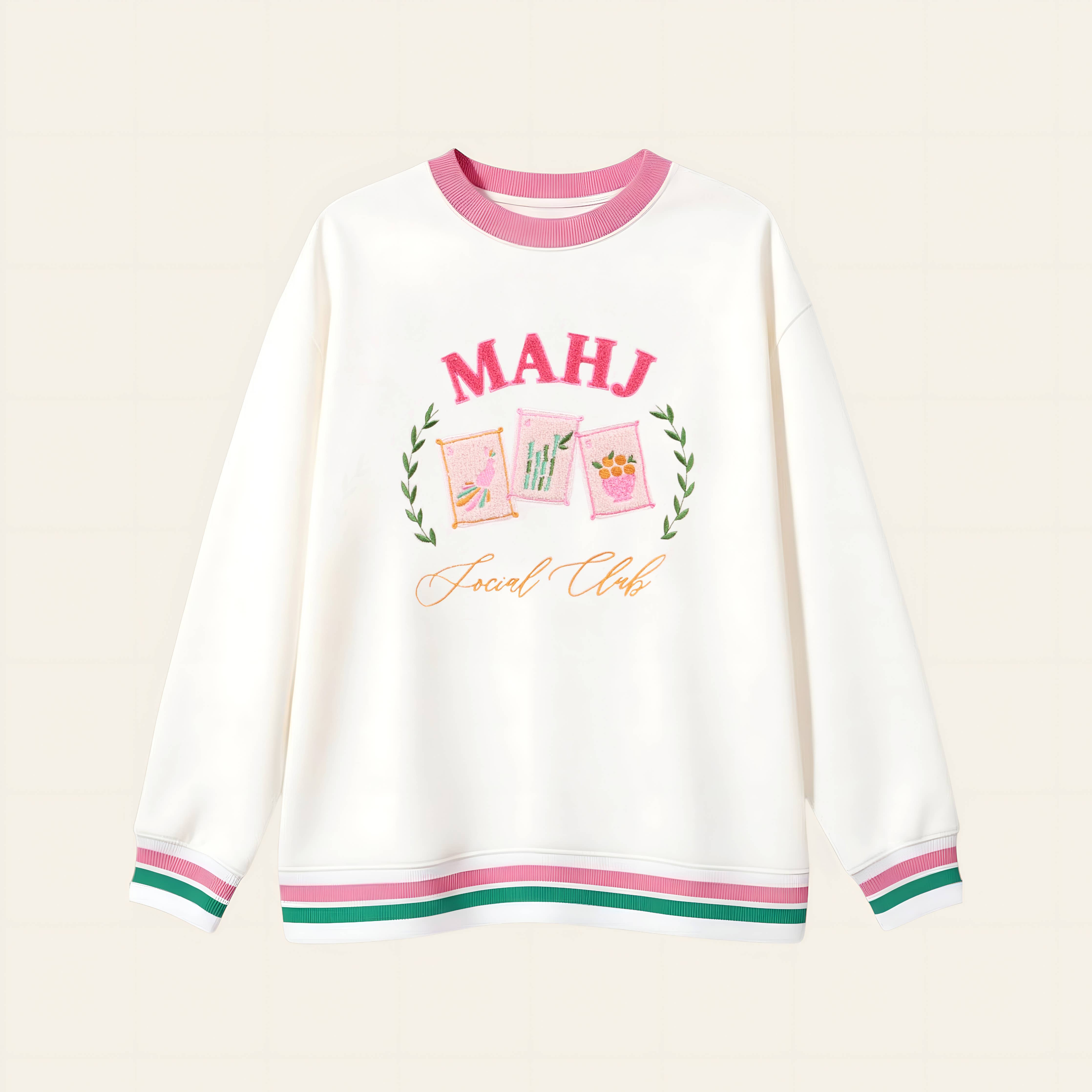 Oversized Crew–Mahjong Social Club