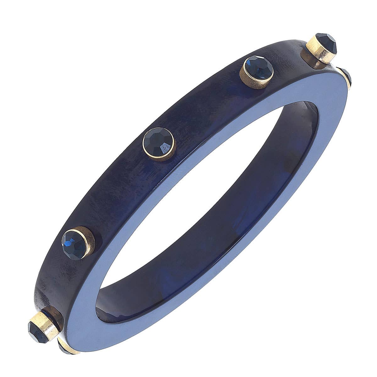 Renee Resin and Rhinestone Bangle