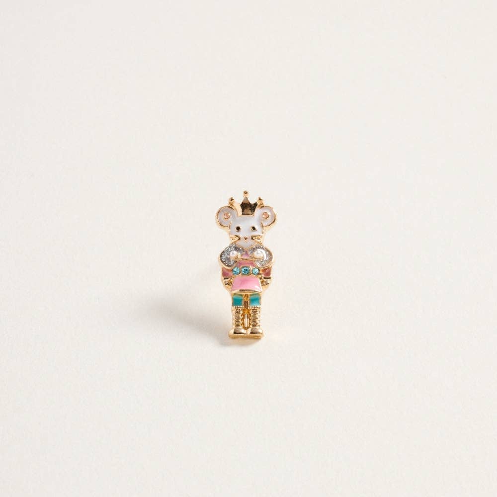 Fun Nutcracker & Mouse King Stud Earrings
