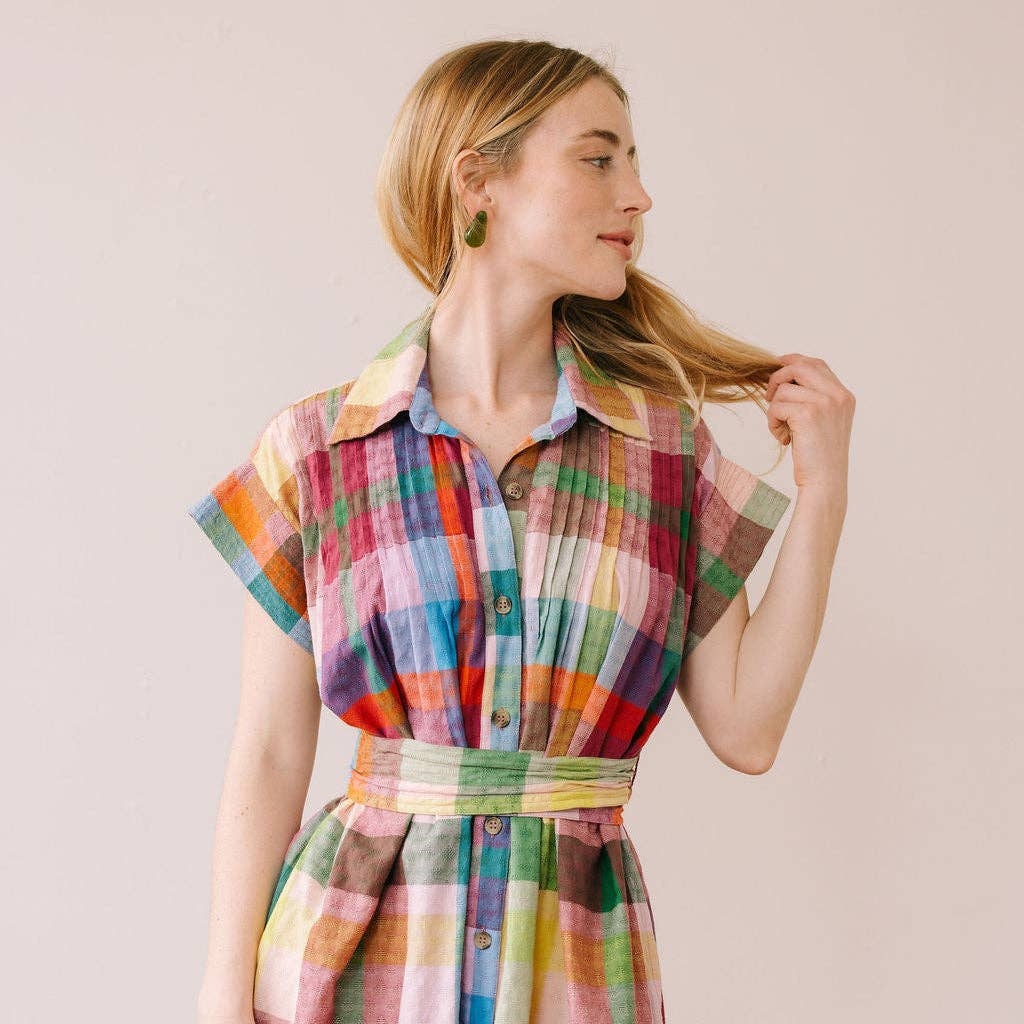 Harbor Plaid Eloise Dress