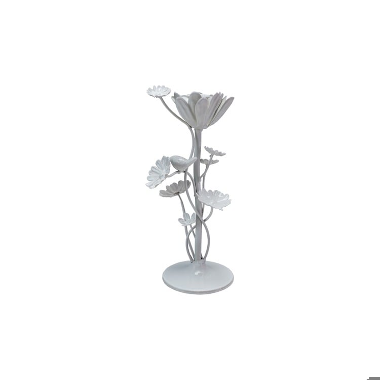 4-3/4"L x 10"H Metal Flower
