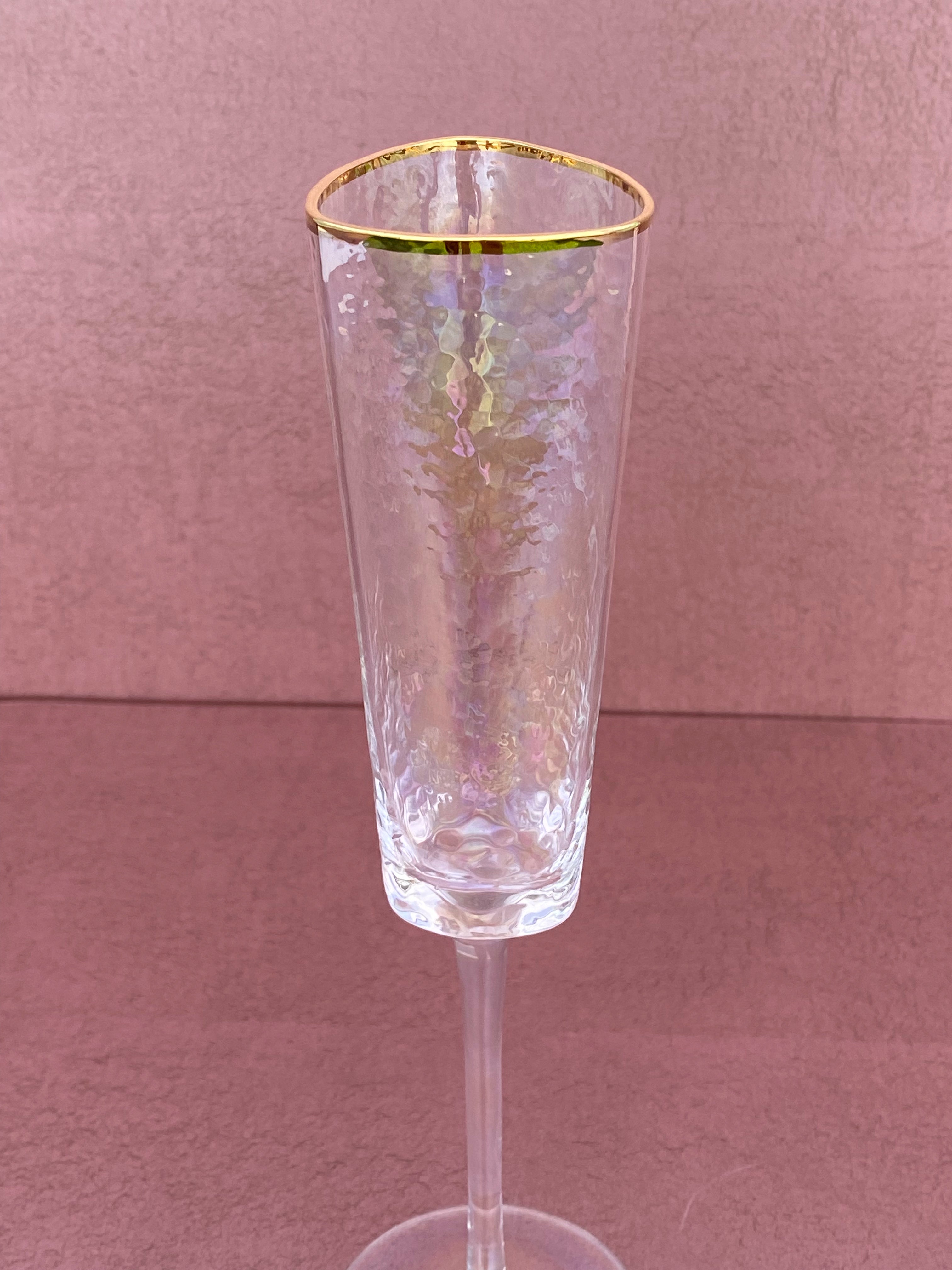 Aperitivo Champagne Flute Triangular