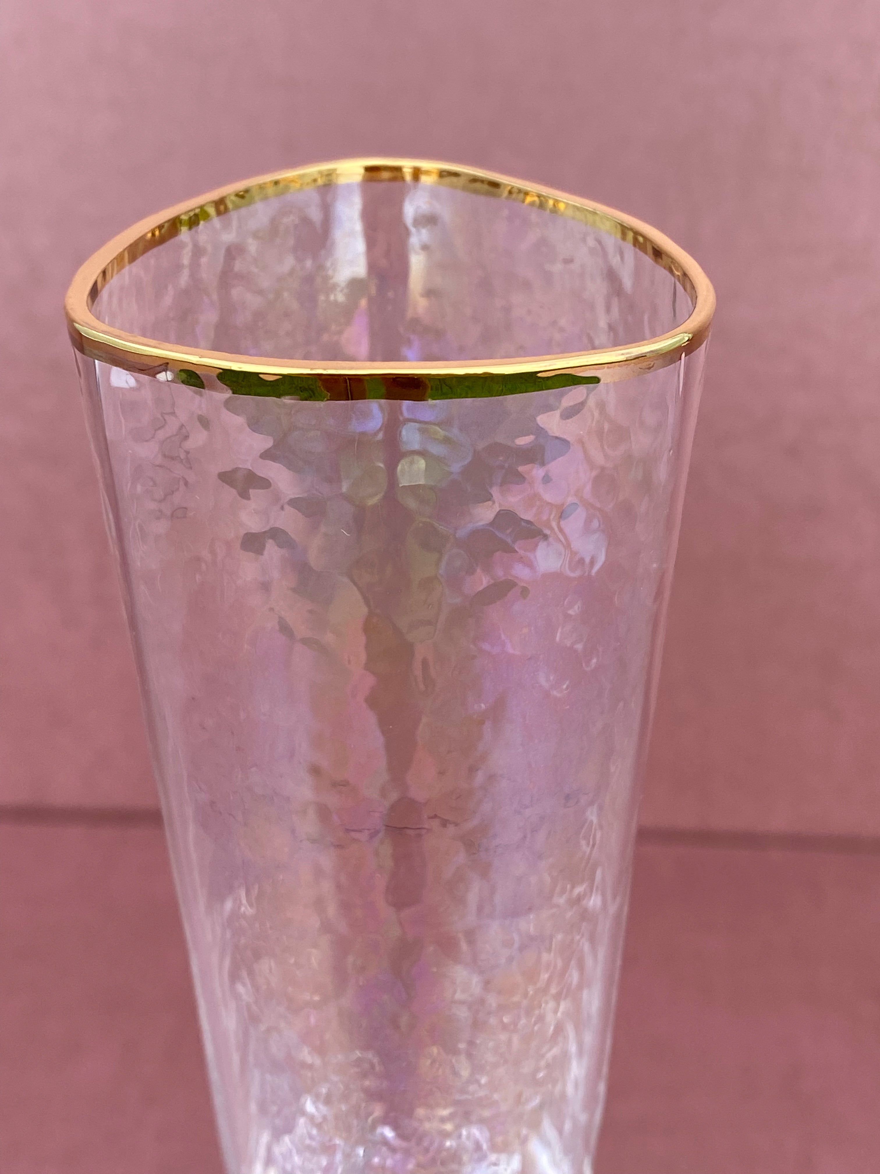 Aperitivo Champagne Flute Triangular