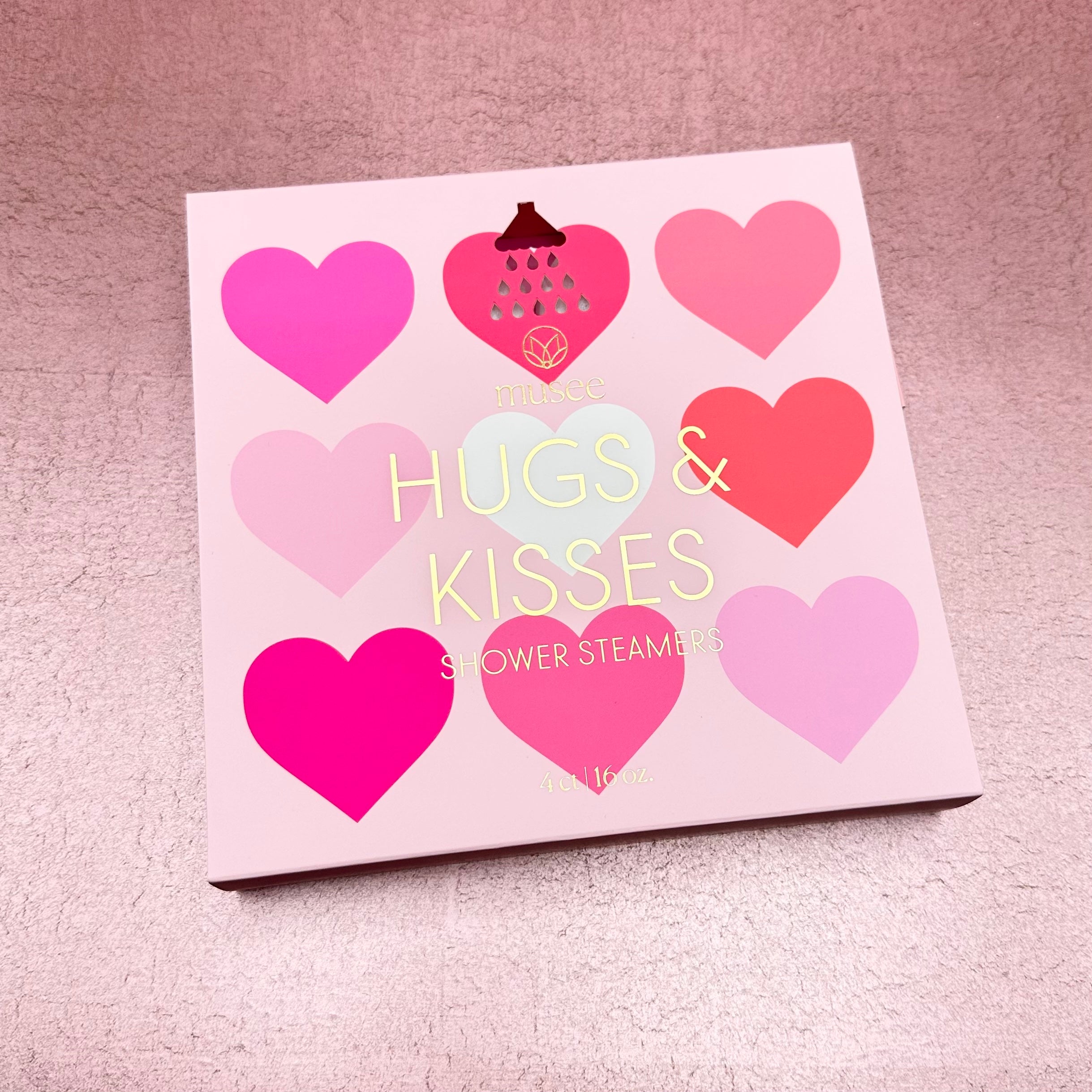 Hugs and Kisses Shower  Steamers