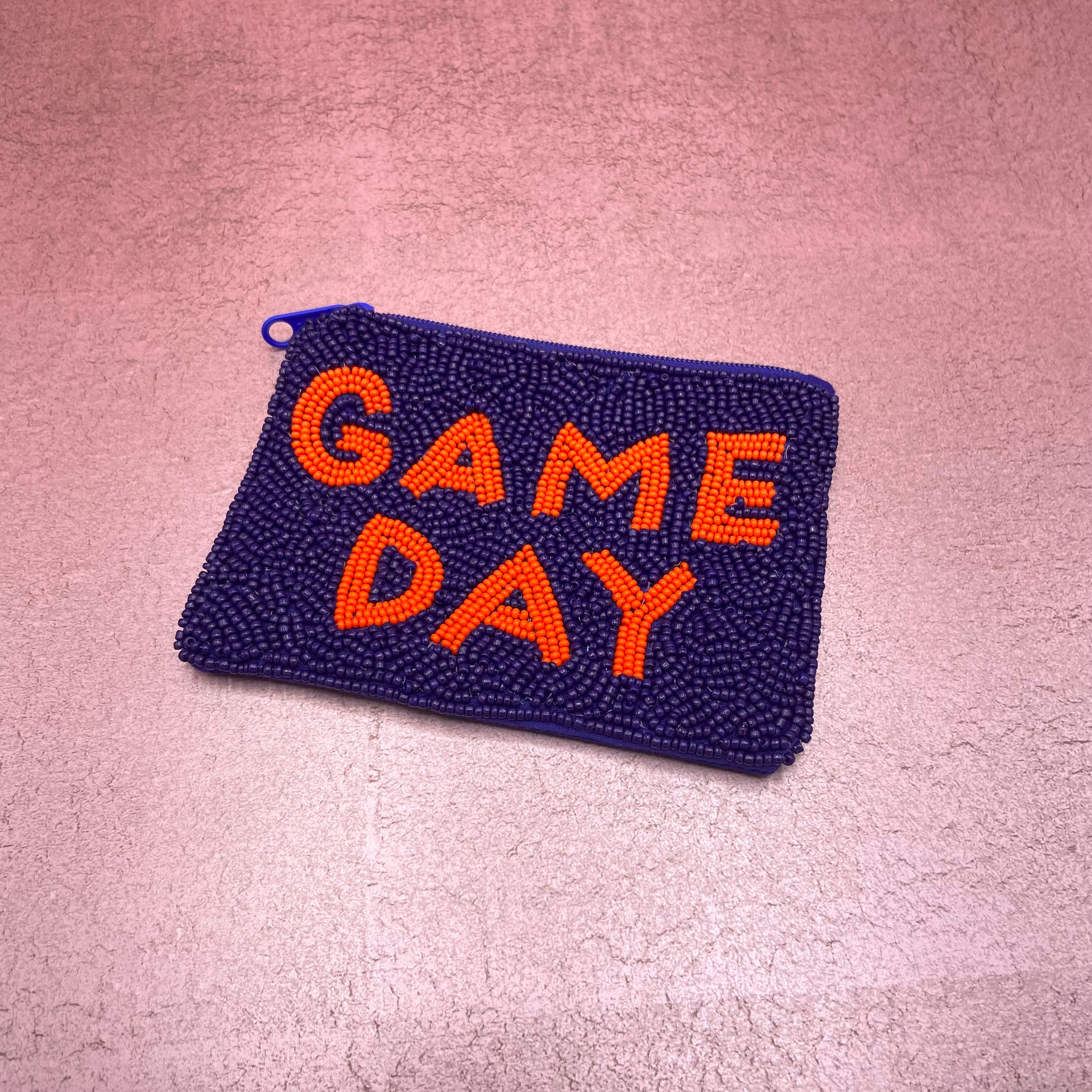 Game Day Beaded Wallet