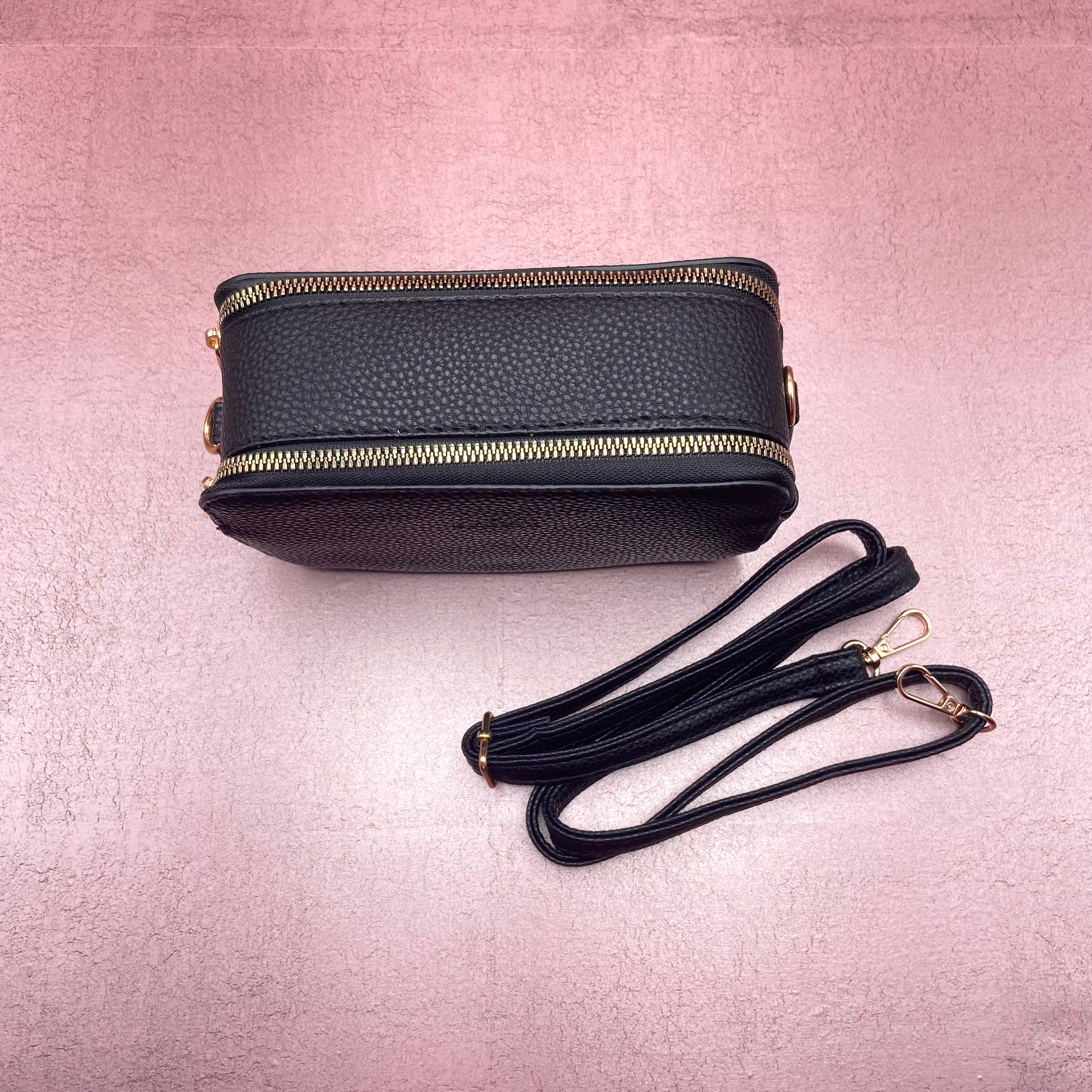 Kedzie Modernist Crossbody Black