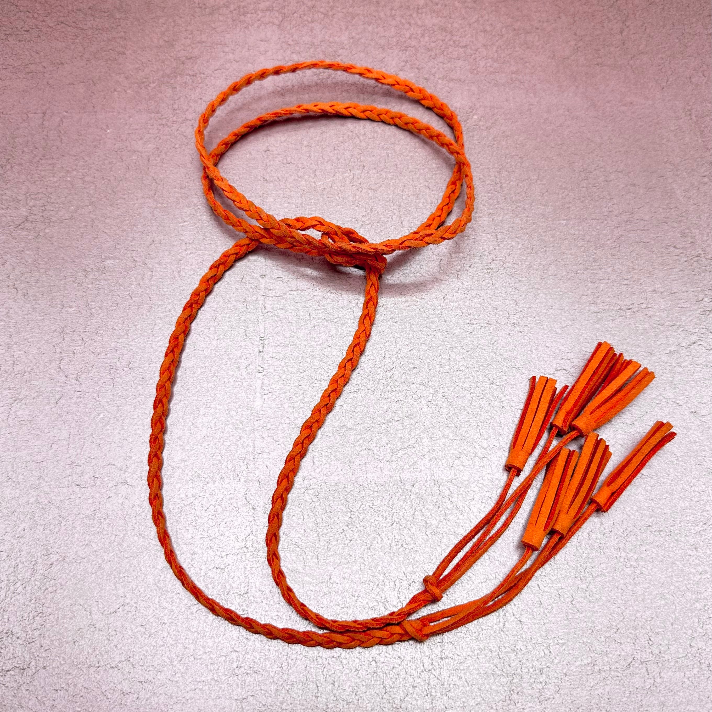Leather Braided Choker