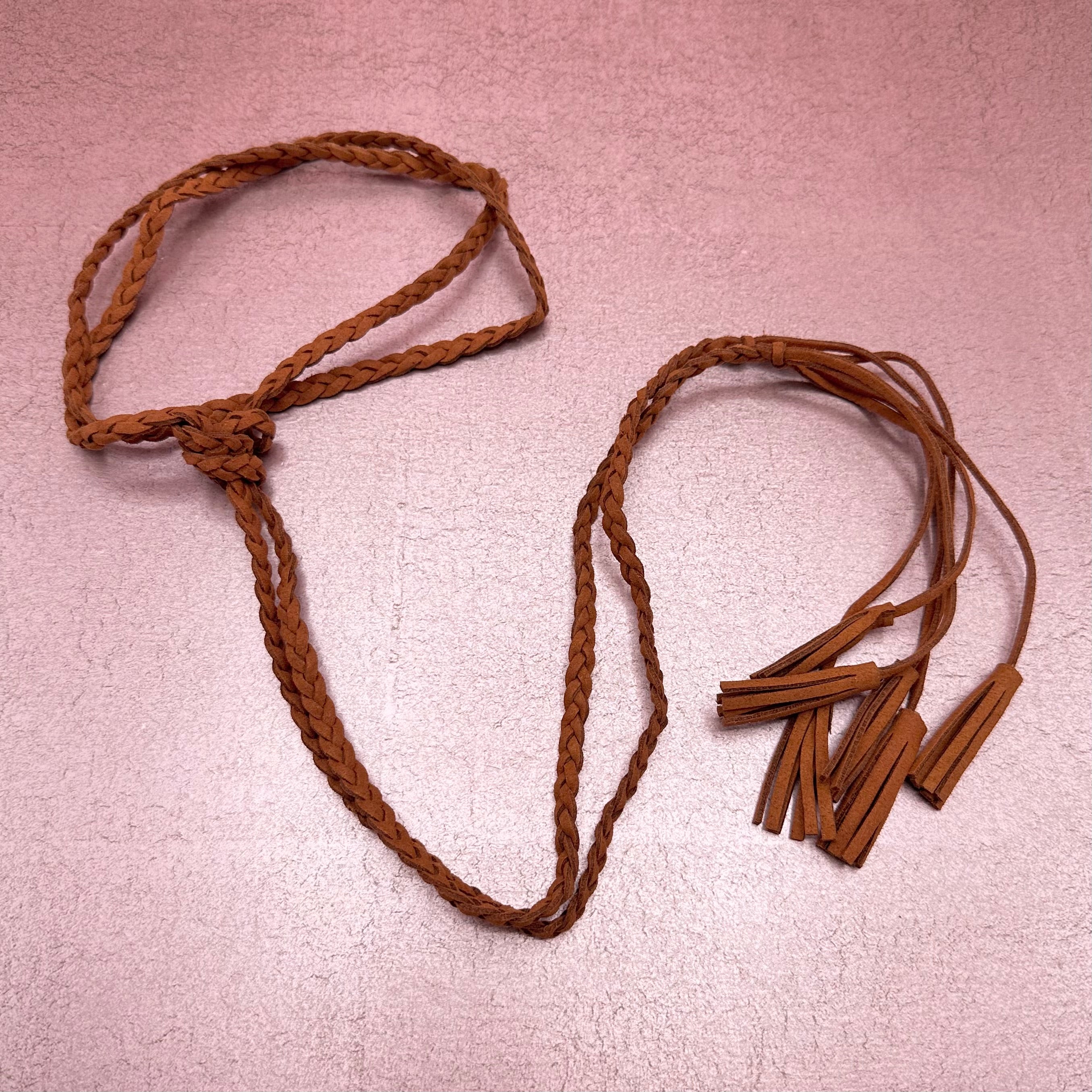 Leather Braided Choker