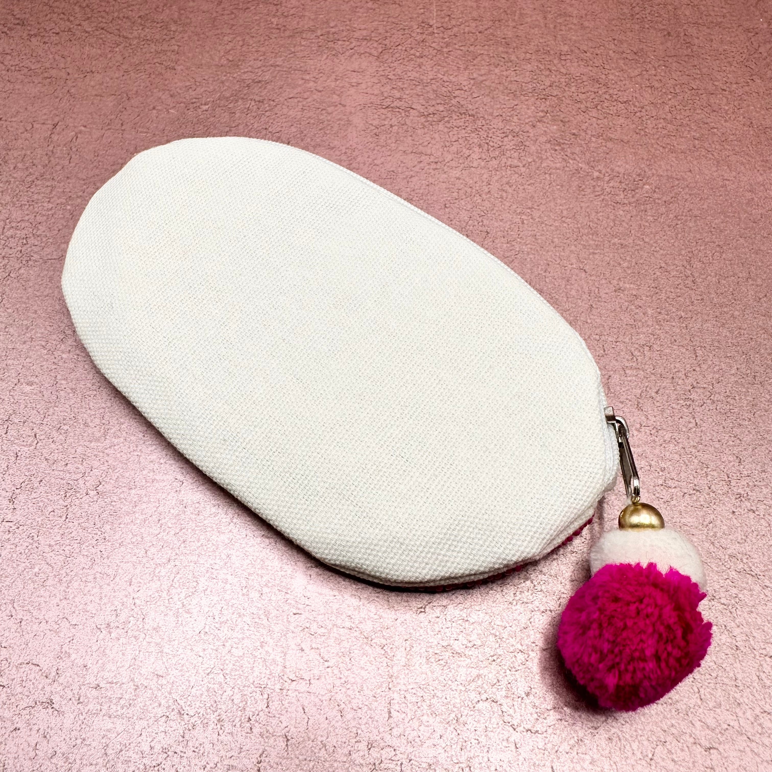 Chill Pill Beaded Coin Pouch