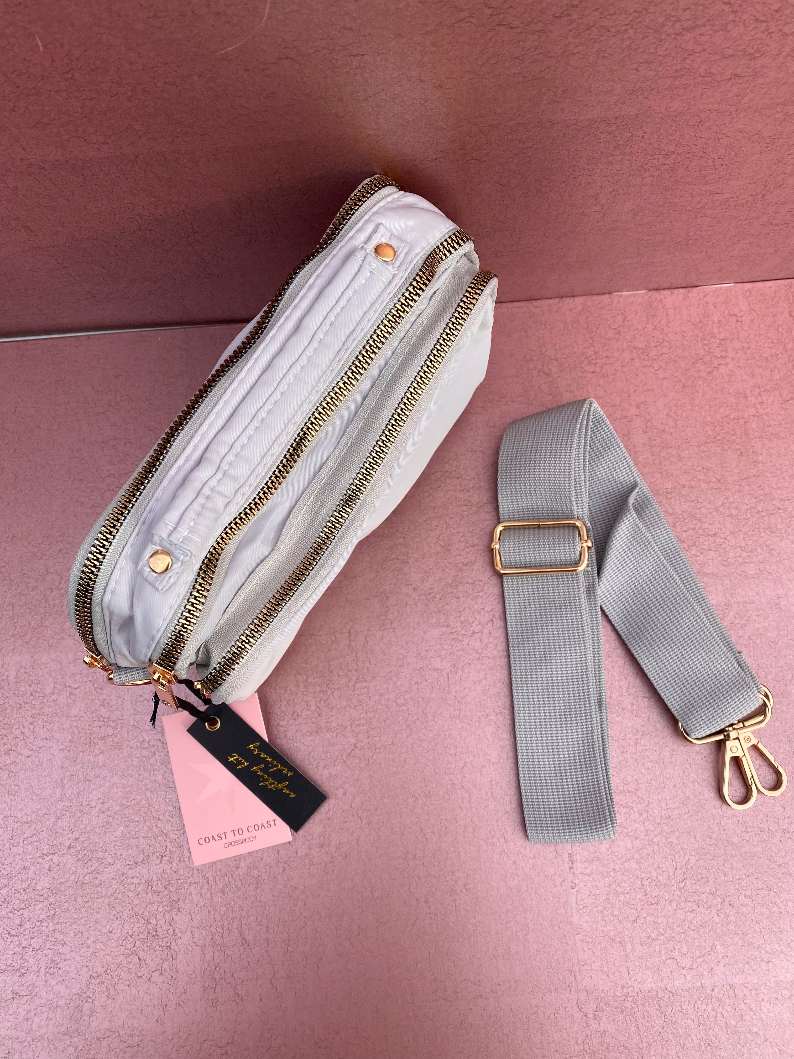 Kedzie Coast to Coast Crossbody Bag Grey