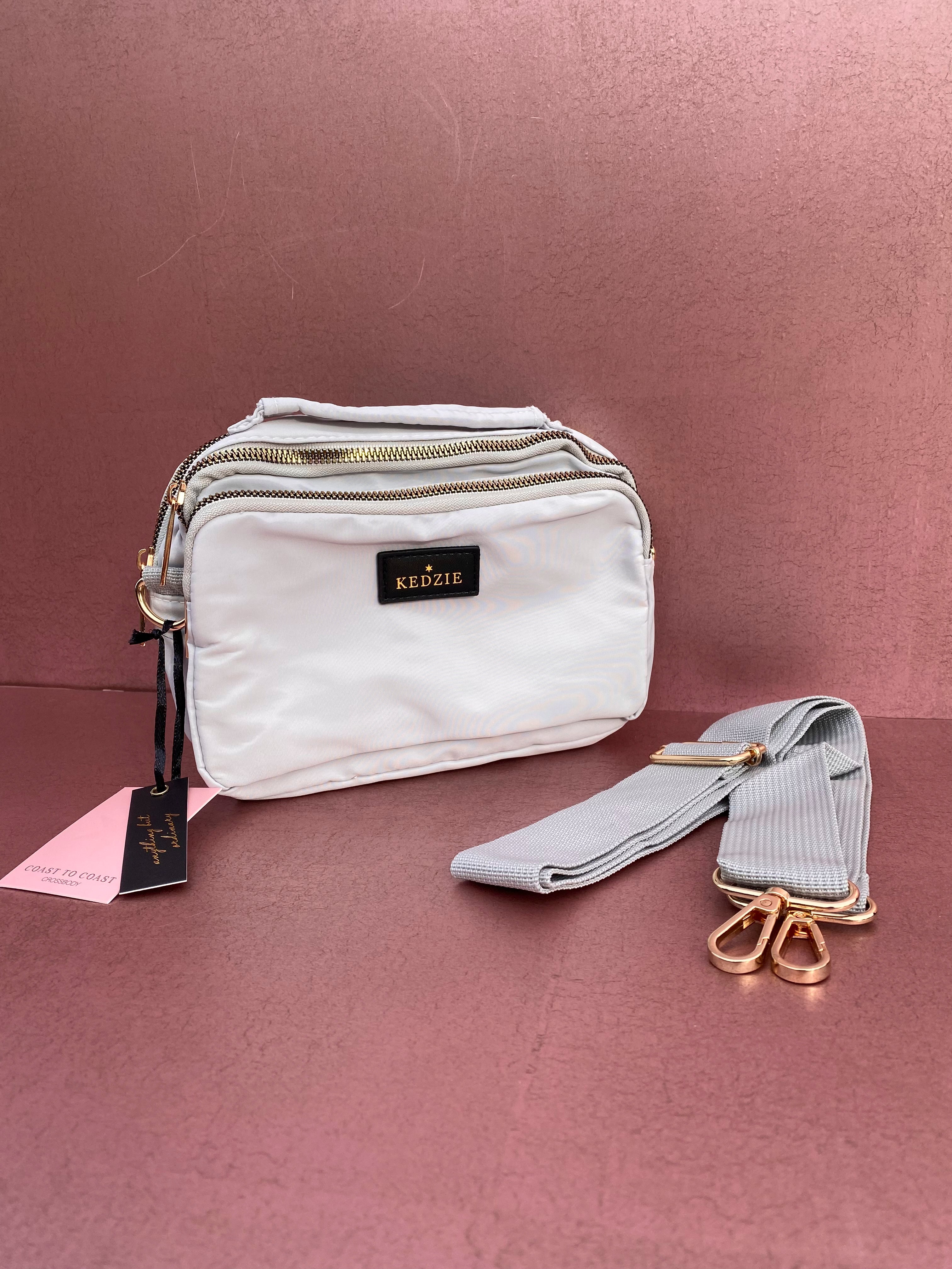 Kedzie Coast to Coast Crossbody Bag Grey