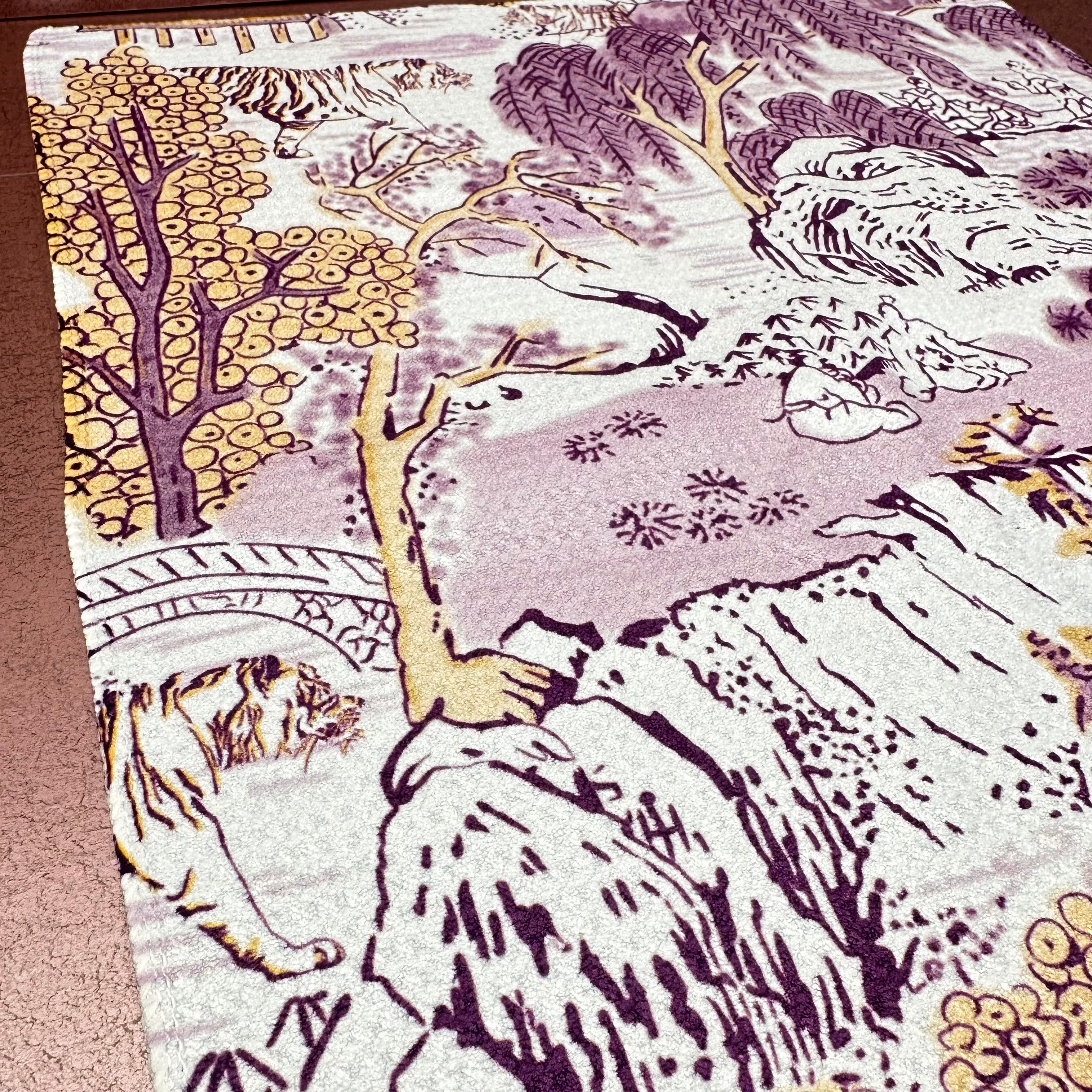 Collegiate Toile Dish Towel LSU