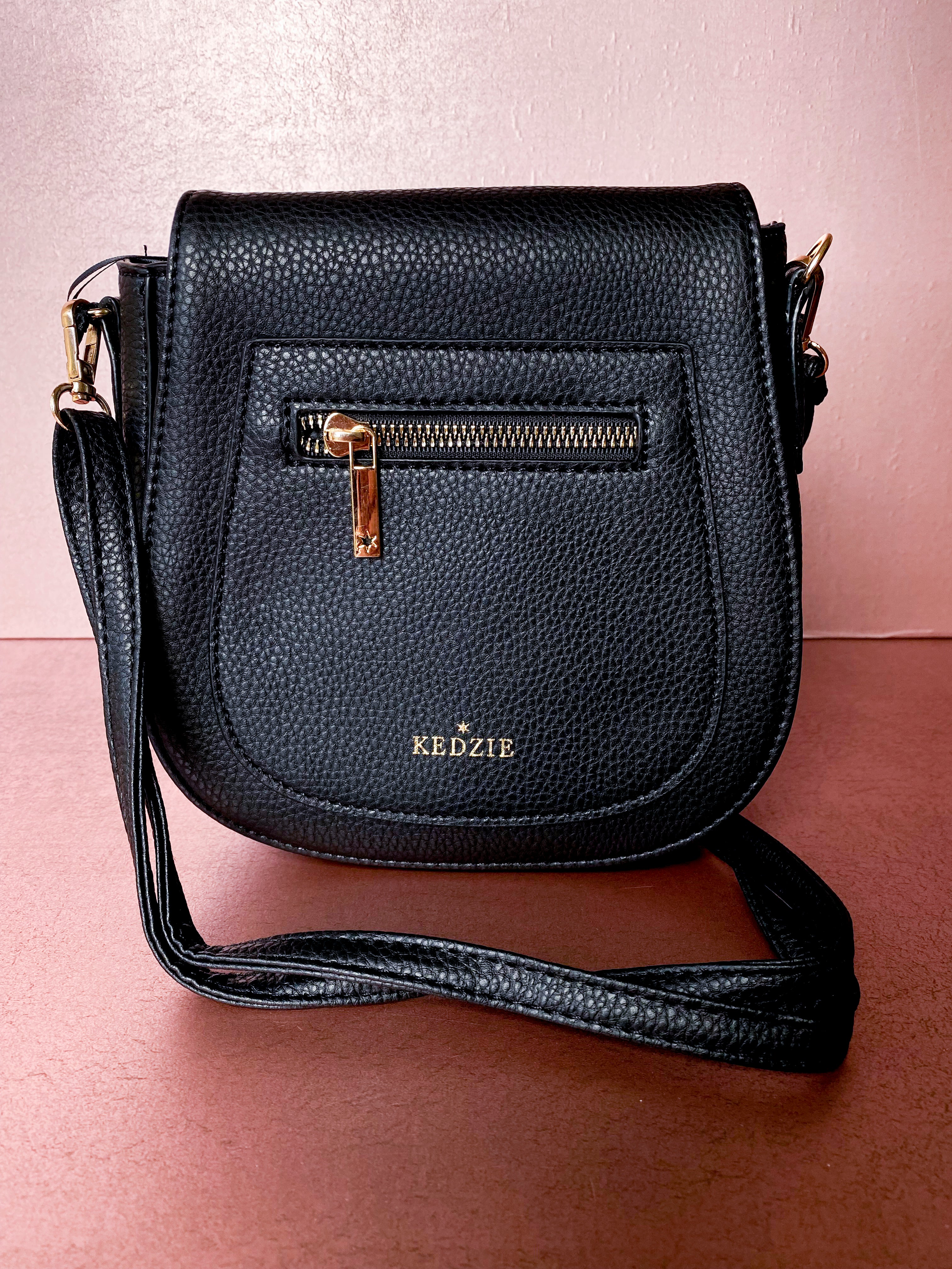 Camden Mini Messenger Handbag Black